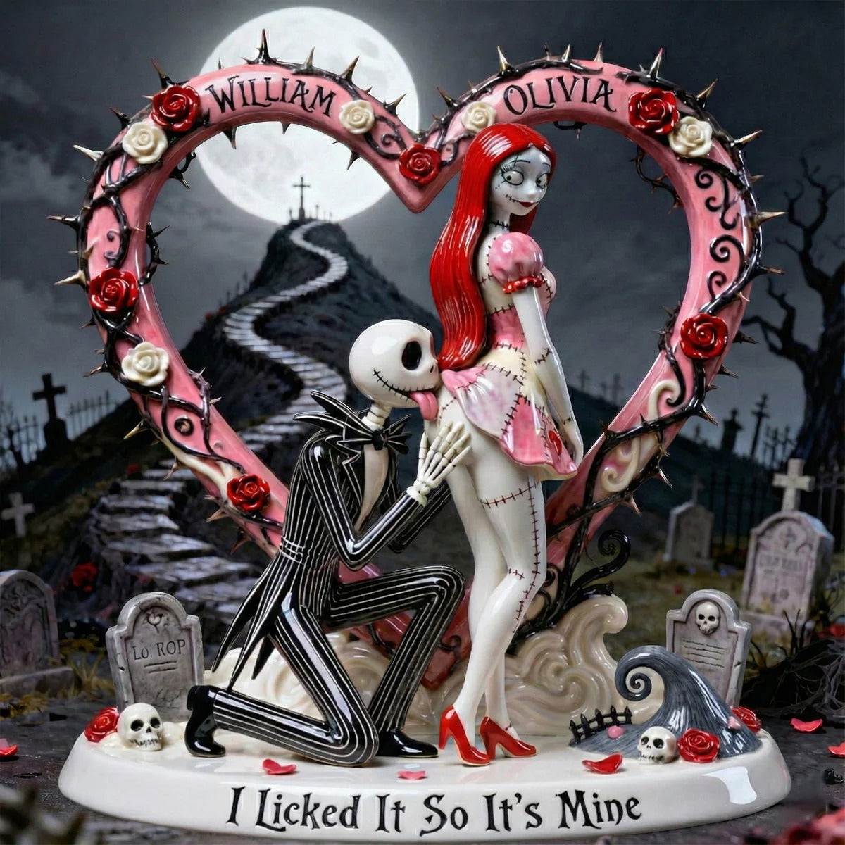 I Licked It So It's Mine - Personalized Custom Shaped Acrylic Plaque