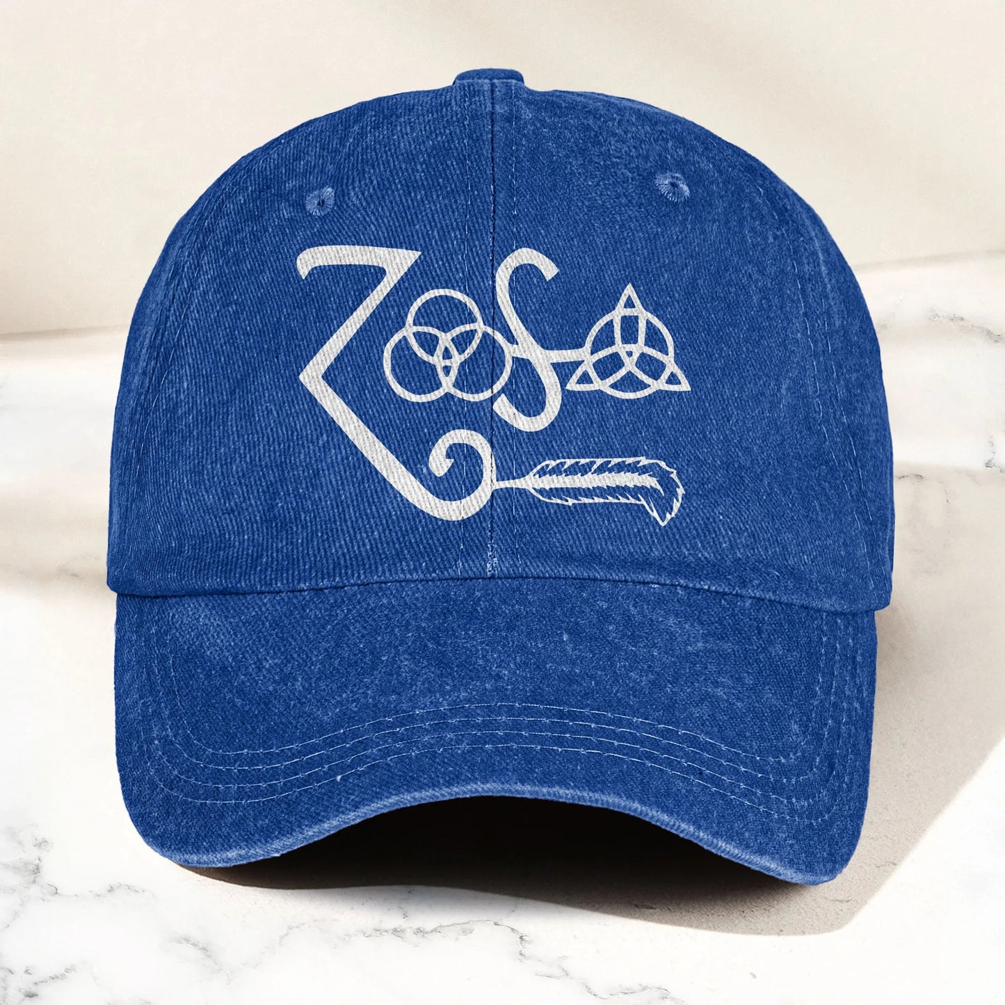 Led Zeppelin Denim Cap – Retro Classic Rock Music Inspired Hat