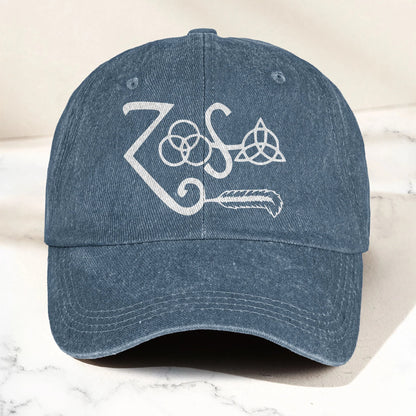 Led Zeppelin Denim Cap – Retro Classic Rock Music Inspired Hat