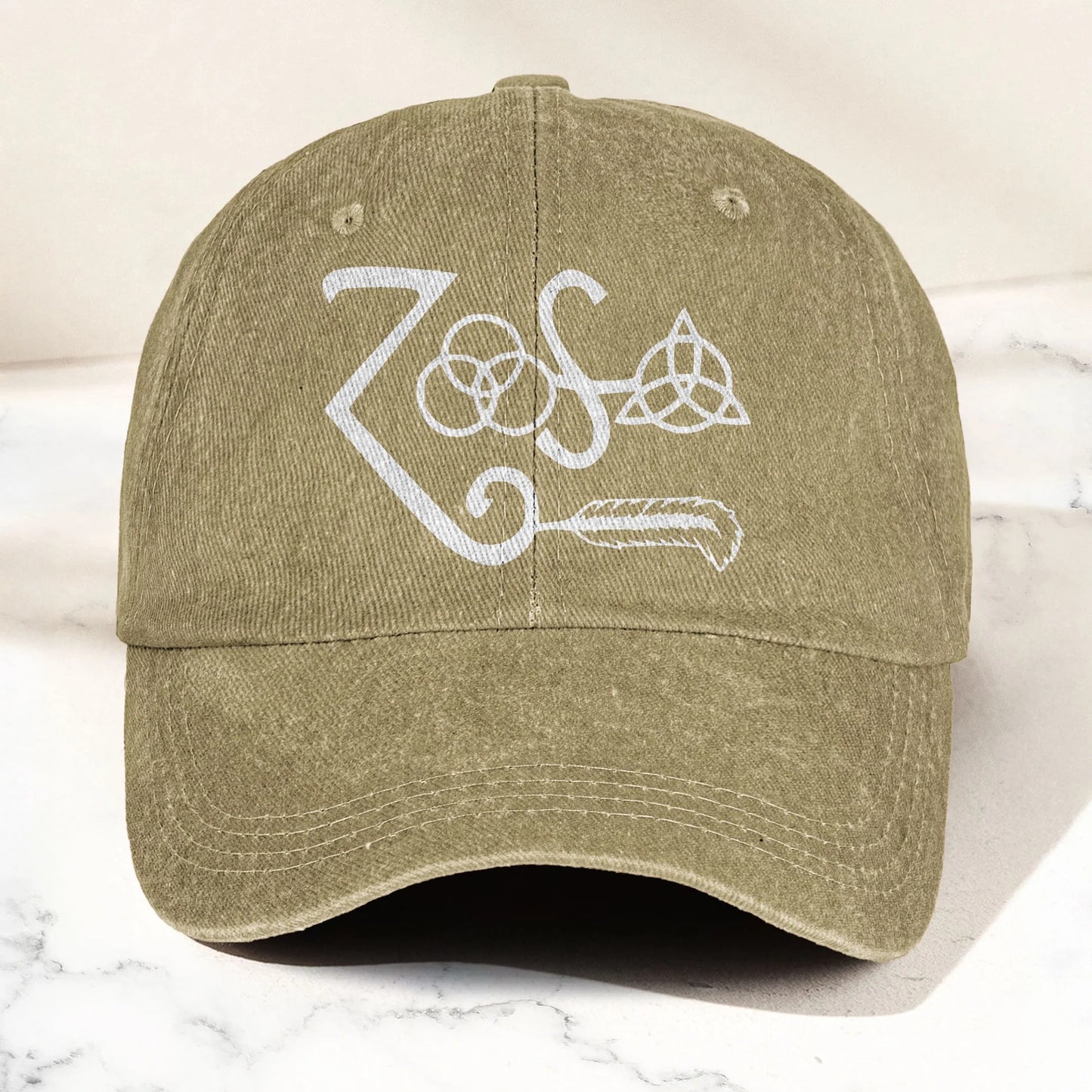 Led Zeppelin Denim Cap – Retro Classic Rock Music Inspired Hat