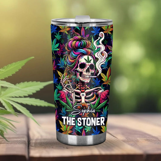 The Stoner Tumbler, Personalized Weed Tumbler