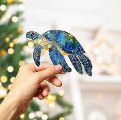 Sea Turtle Acrylic Window Suncatcher