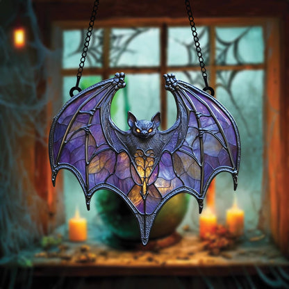 Gothic Bat Acrylic Window Suncatcher