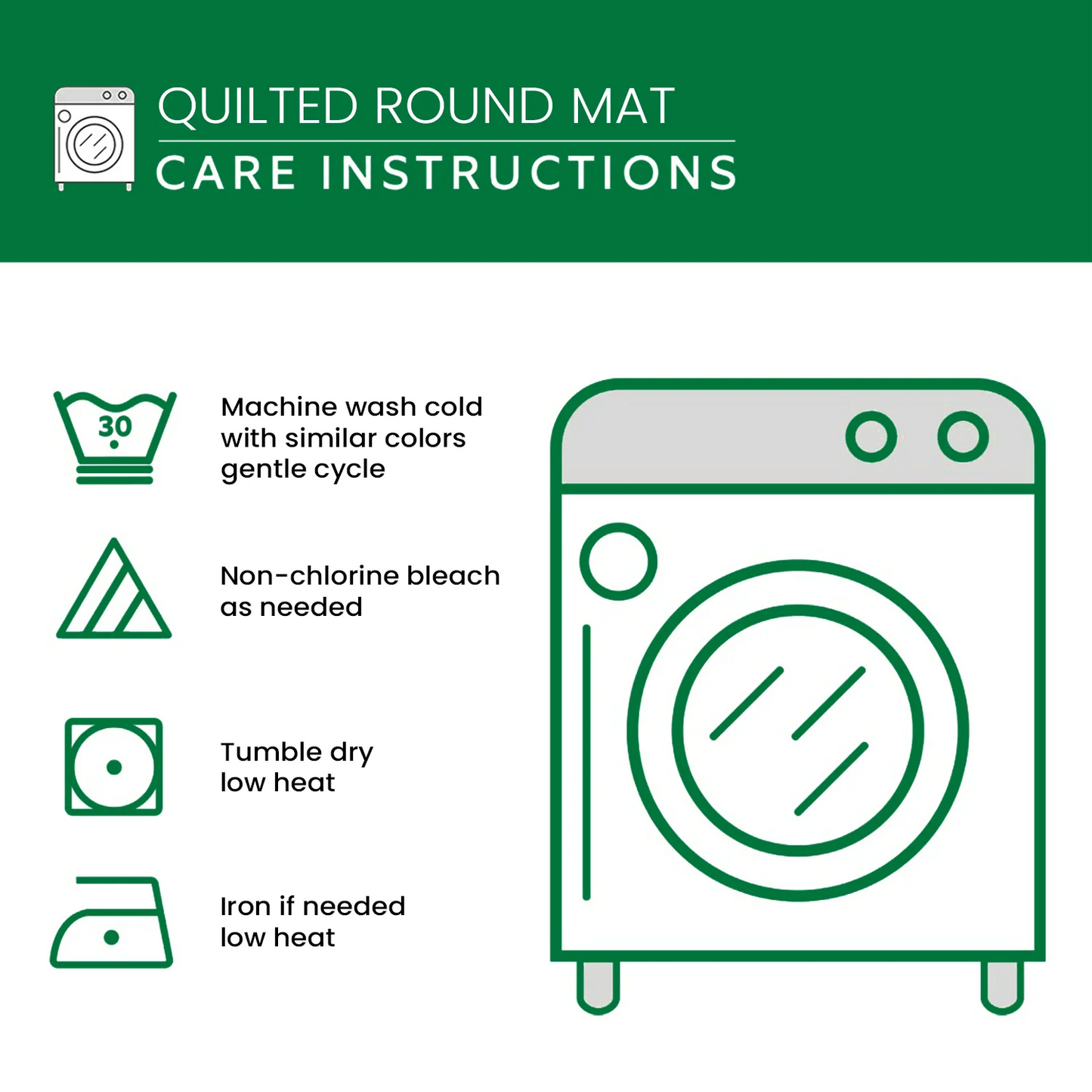 Creepy Cellar Hatch Quilted Round Mat