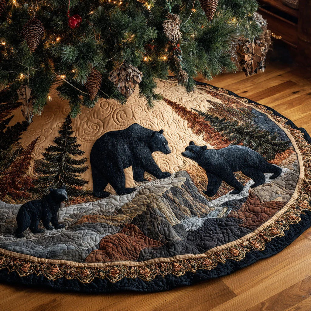 Doggrell Tree Kin Kin Mountain Kin Quilted Tree Skirt – Soumora Brand