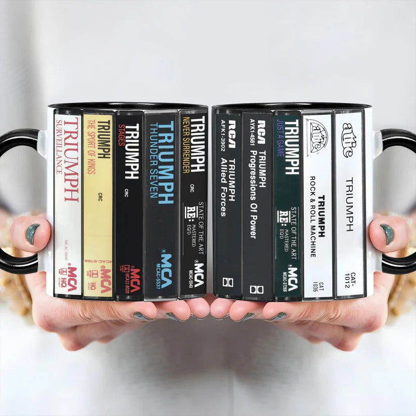 Triumph Cassette Collection Retro Accent Mug