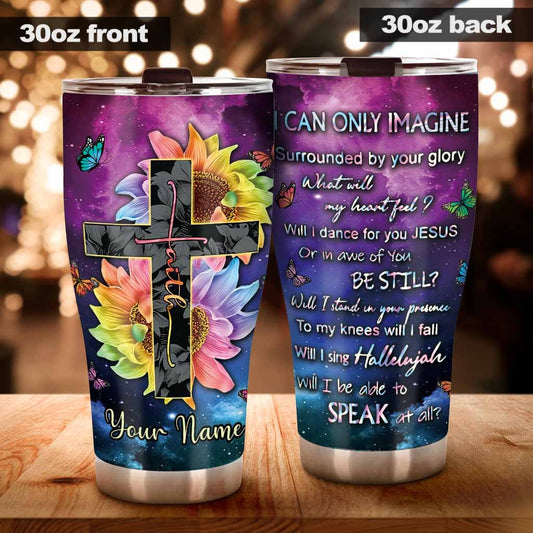 Faith Love - Personalized Jesus Tumbler