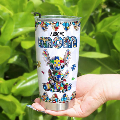 Autism Mom - Personalized Gifts For Mom Tumbler