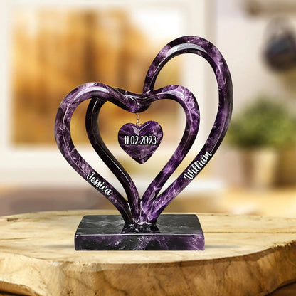 Love Forever - Personalized Custom Shaped Acrylic Plaque