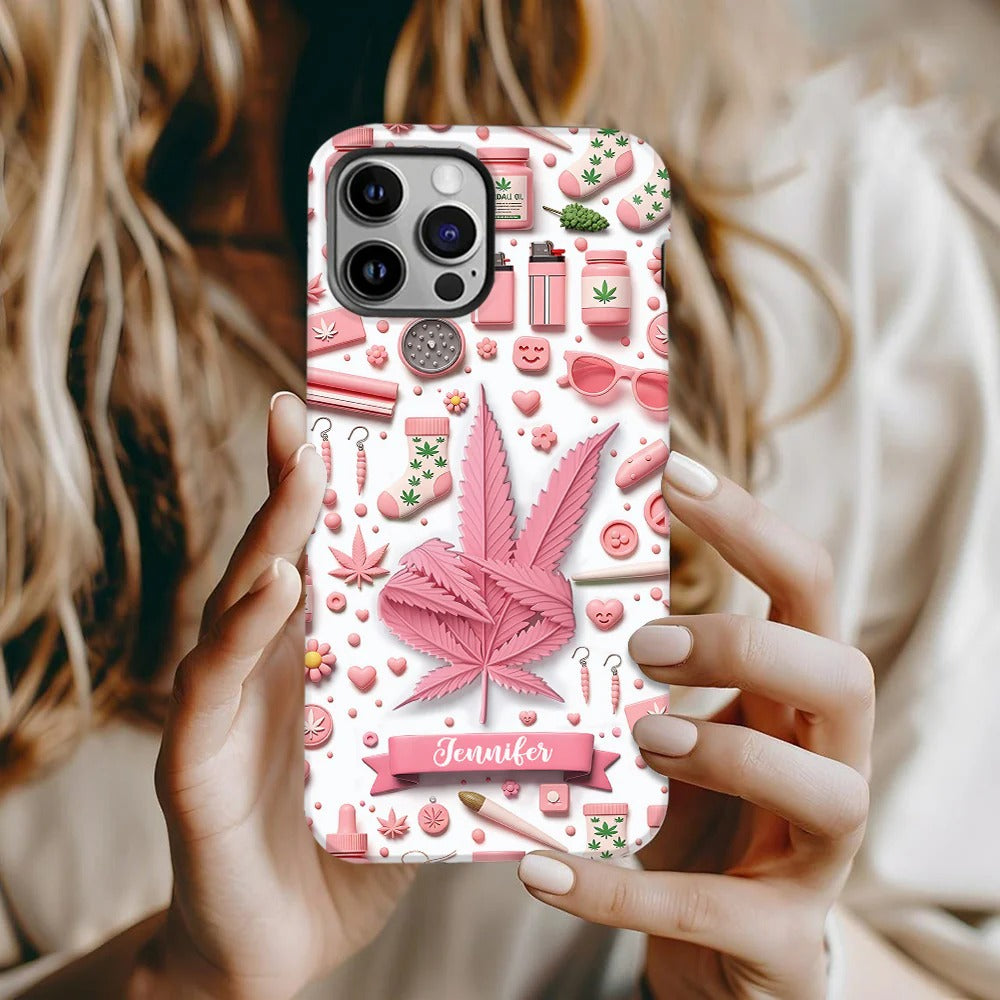 It's 4_20 Somewhere, Personalized Weed Full Print Phone Case