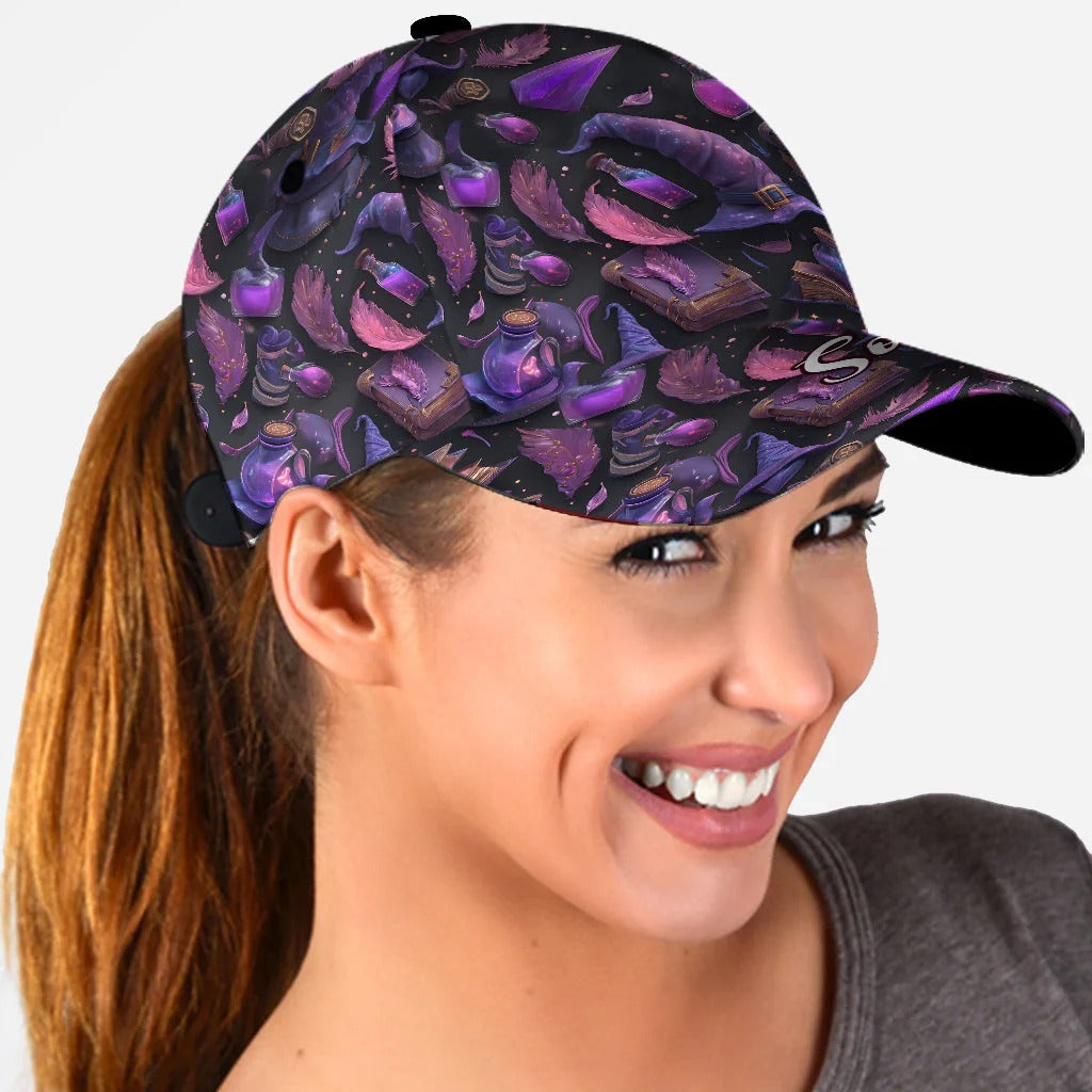 Purple Witch  - Personalized Classic Cap