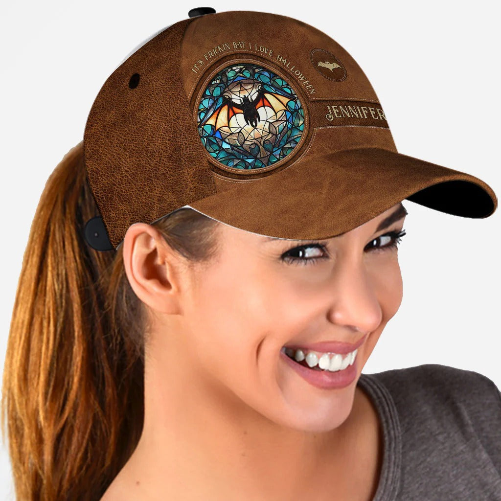 It's Frickin' Bat I Love Halloween - Personalized Classic Cap
