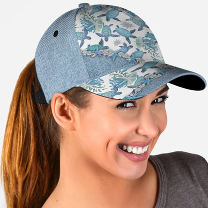 Cute Turtles - Personalized Turtle Classic Cap