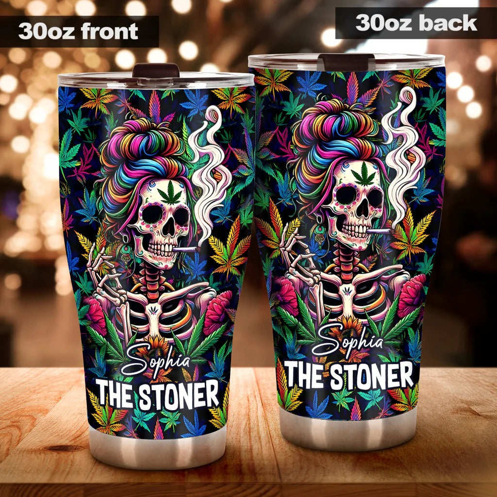 The Stoner Tumbler, Personalized Weed Tumbler