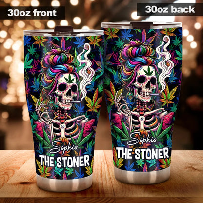 The Stoner Tumbler, Personalized Weed Tumbler