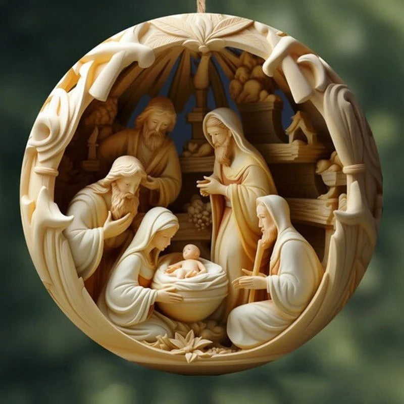 Birth Of Christ Ornament