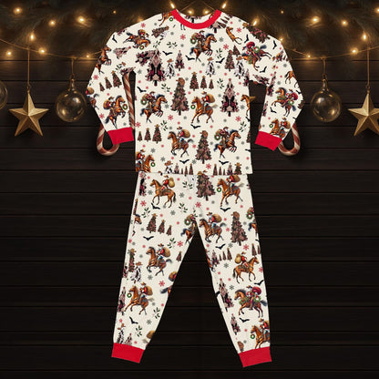 Cowboy Christmas Pajamas Set