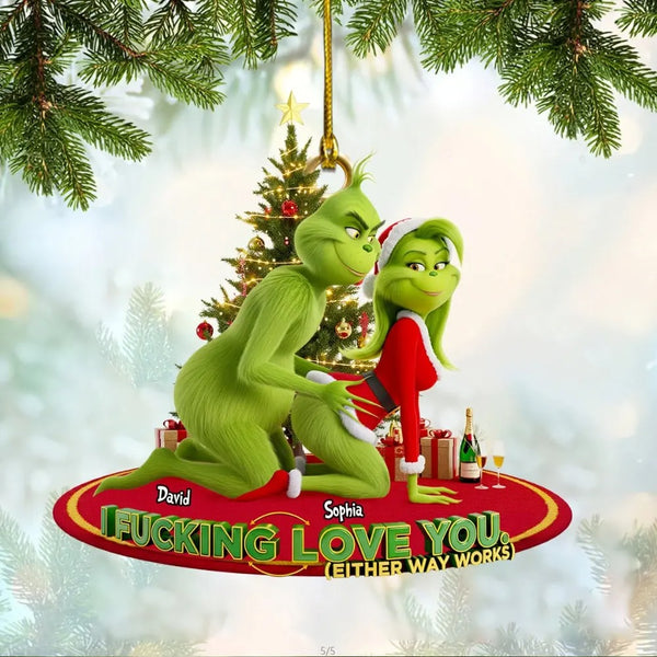 Couple Ornament Christmas - Personalized Christmas Gifts