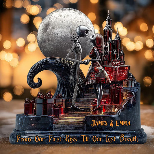 Personalized Scary Couple Custom Shaped Acrylic Plaque