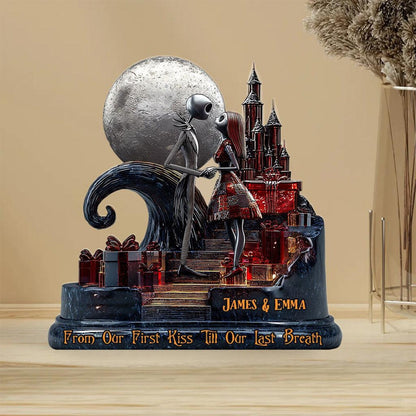 Personalized Scary Couple Custom Shaped Acrylic Plaque