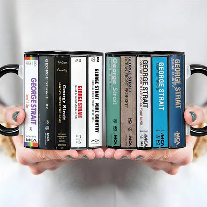 GS Albums Cassette Retro Collection Accent Mug