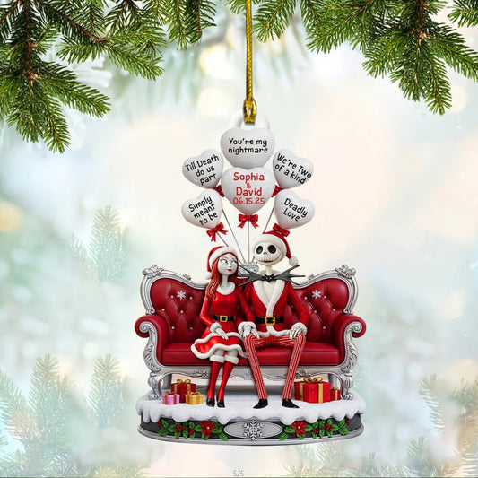Couple Ornament Christmas - Personalized Christmas Gifts