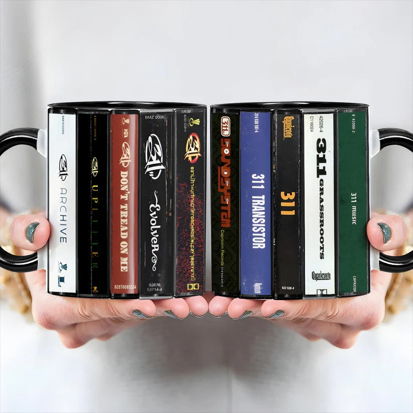 311 Albums Cassette Retro Collection Accent Mug
