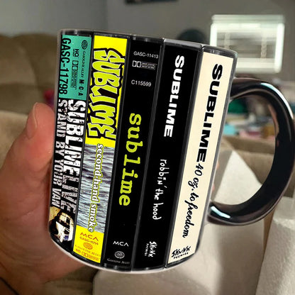 Sublime Albums Cassette Collection Retro Accent Mug