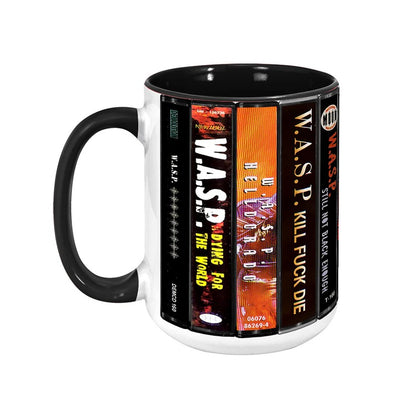 W.A.S.P Albums Cassette Retro Collection Accent Mug