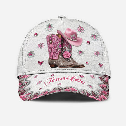 Cowgirl Boots - Personalized Classic Cap