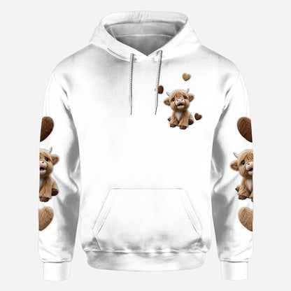 Highland Cow - Personalized All Over Print Shirt