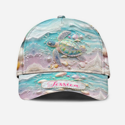 Love Turtles, Personalized Turtle Classic Cap
