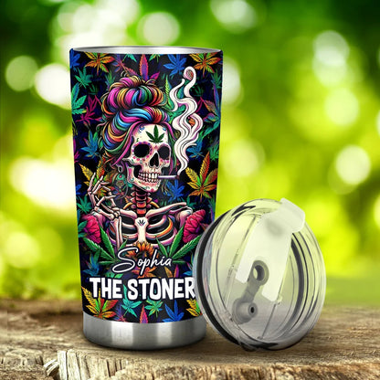 The Stoner Tumbler, Personalized Weed Tumbler