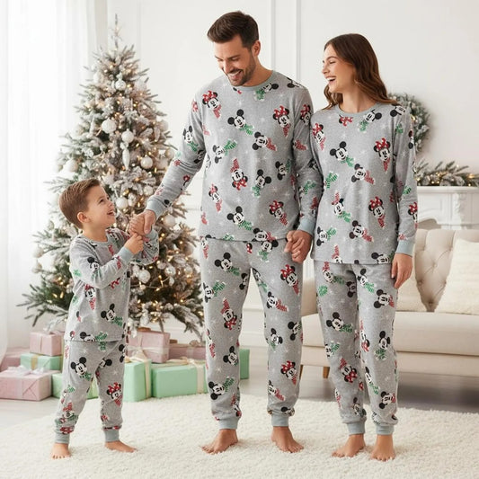 Mouse Christmas Pajamas Set