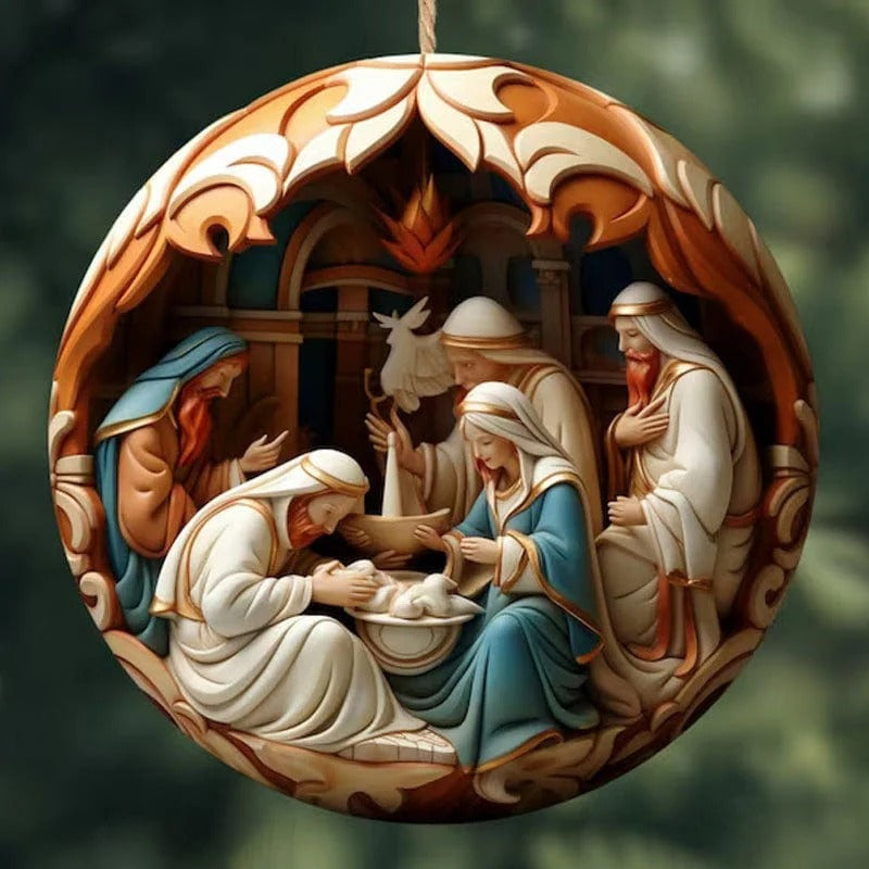Birth Of Christ Ornament