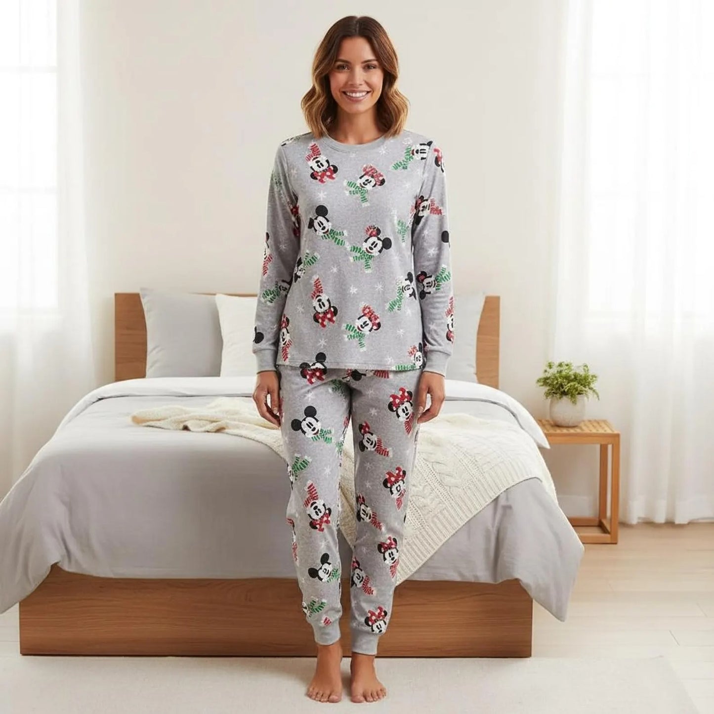 Mouse Christmas Pajamas Set