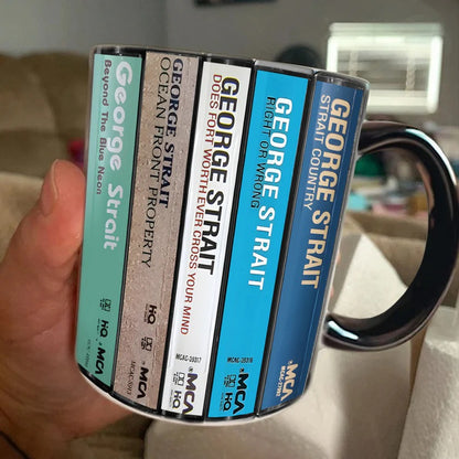 GS Albums Cassette Retro Collection Accent Mug