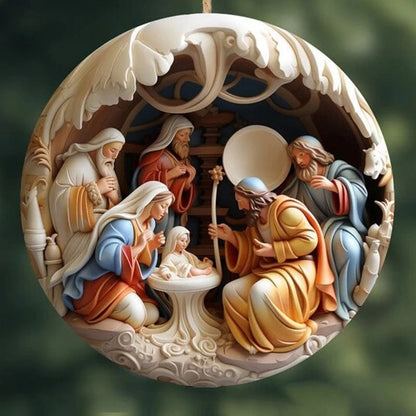 Birth Of Christ Ornament