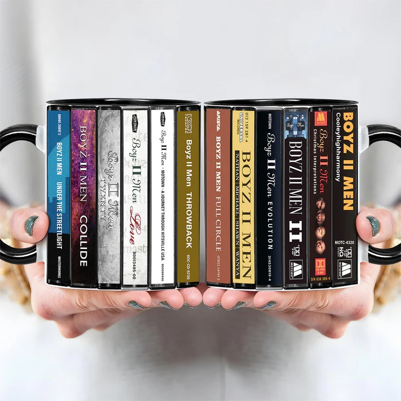 Boyz II Men Albums Cassette Collection Retro Accent