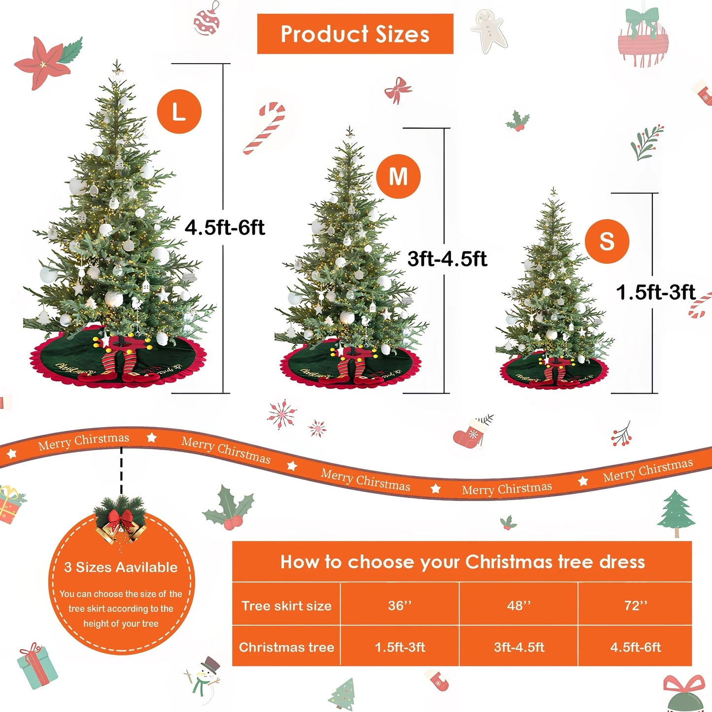 Bass Guitars Quilted Tree Skirt