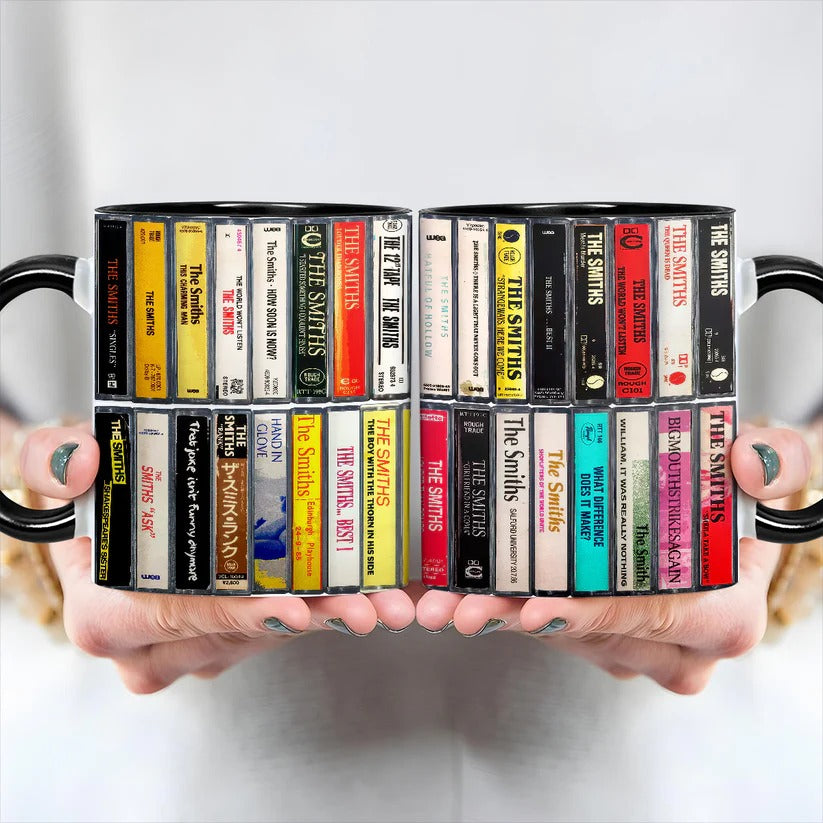 The Smiths Albums Cassette Extended Collection Retro Accent Mug