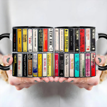 The Smiths Albums Cassette Extended Collection Retro Accent Mug