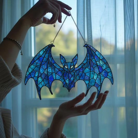 Spooky Bat Acrylic Window Suncatcher