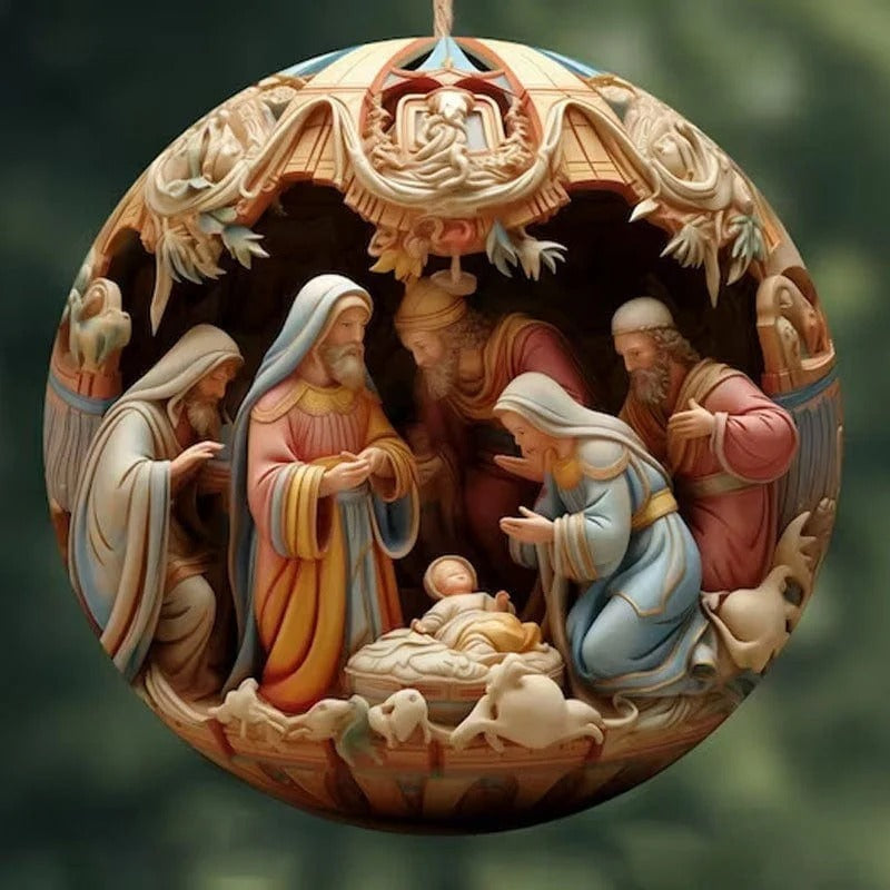 Birth Of Christ Ornament