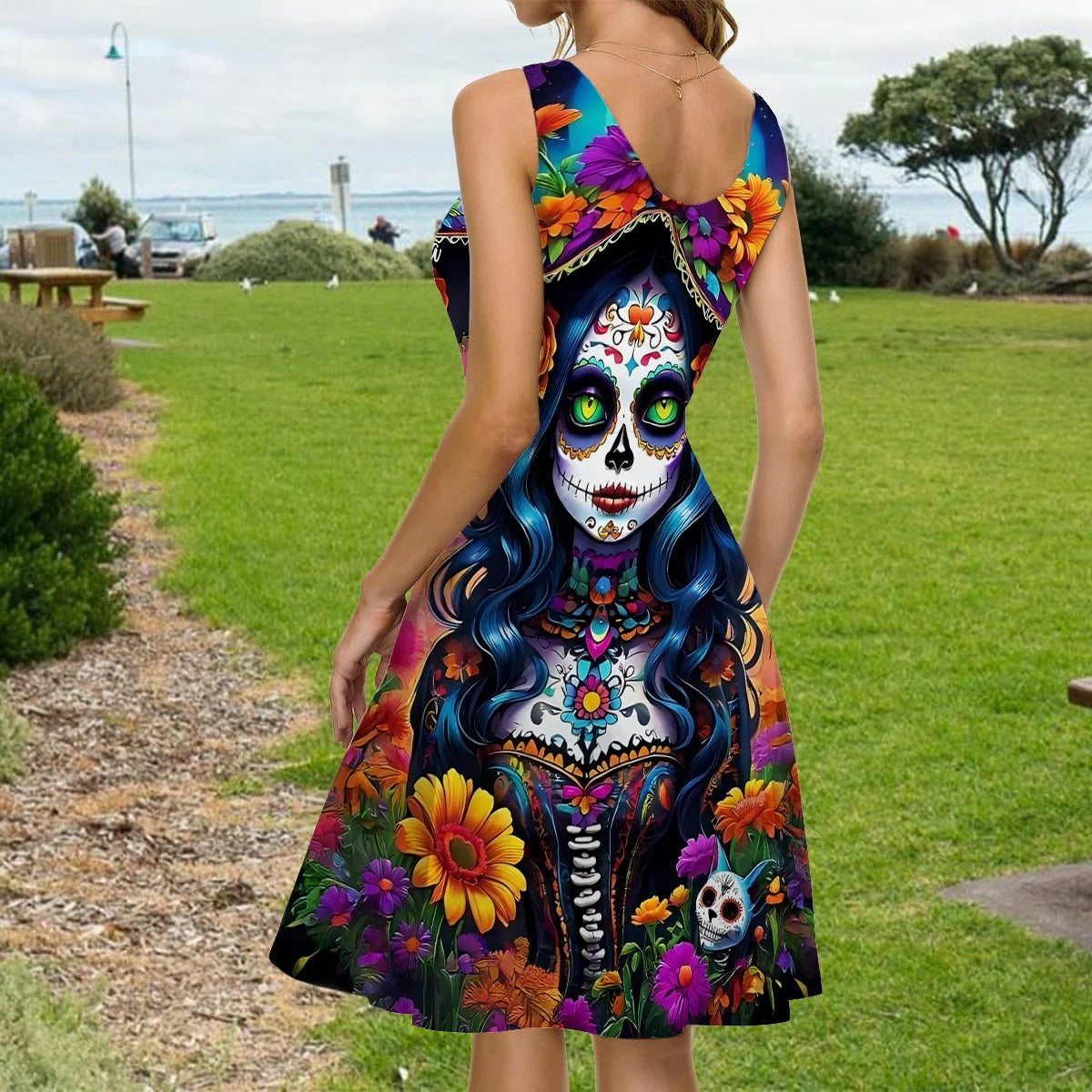 Till Death Do Us Part - Personalized Sleeveless Dress