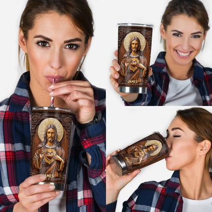 Jesus Lover - Personalized Jesus Tumbler