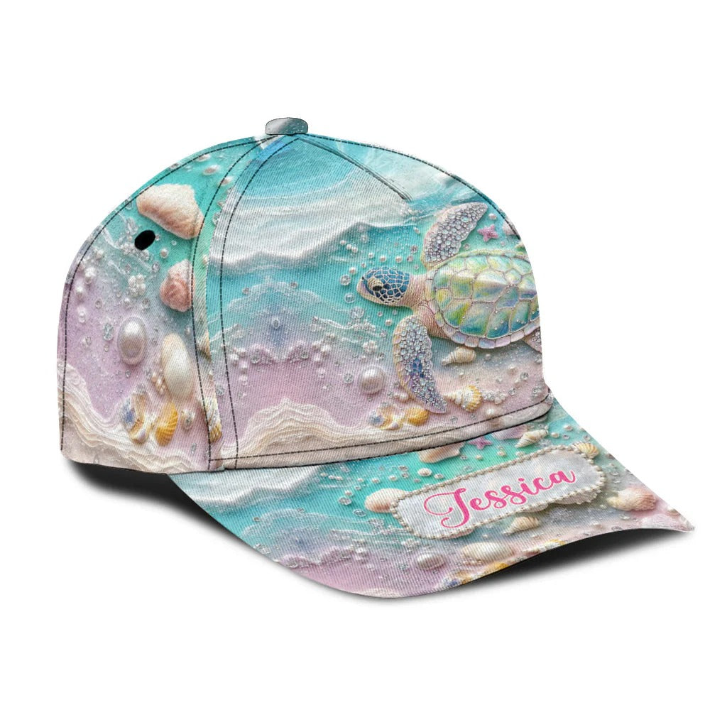 Love Turtles, Personalized Turtle Classic Cap