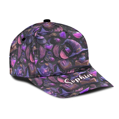 Purple Witch  - Personalized Classic Cap