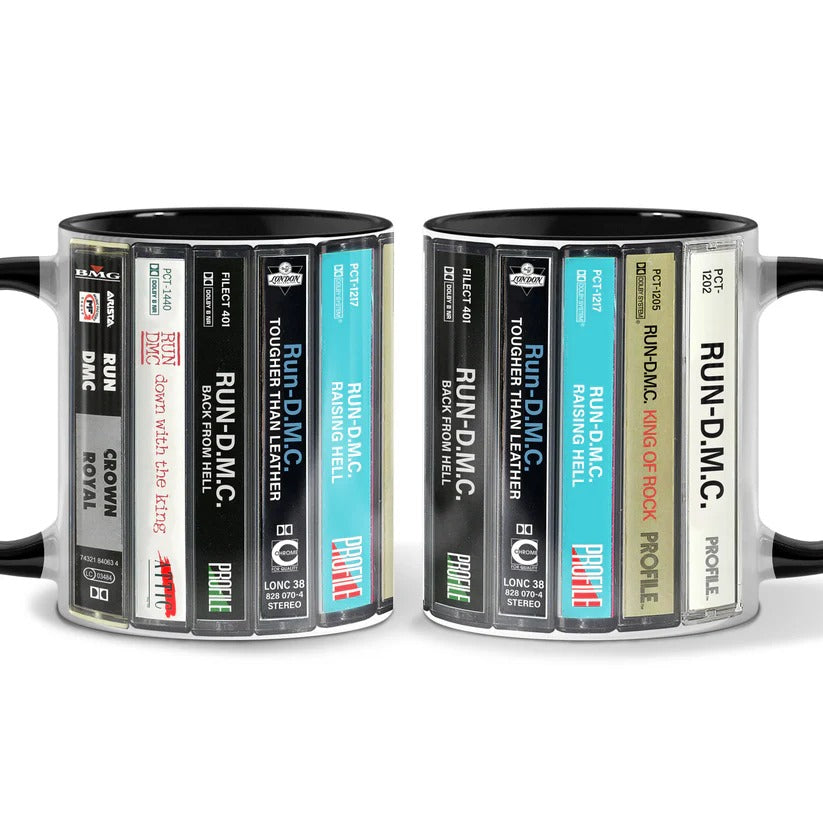 Run-D.M.C. Albums Cassette Retro Collection Accent Mug