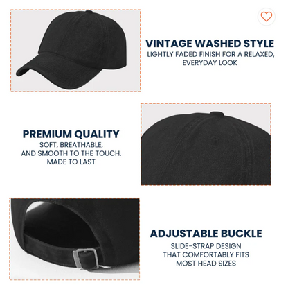 Led Zeppelin Denim Cap – Retro Classic Rock Music Inspired Hat